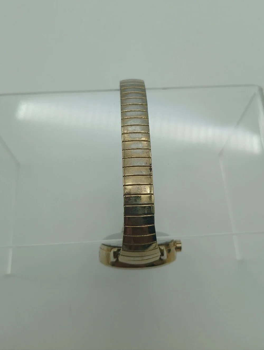 Timex Gold Tone Indiglo Round Face Watch
